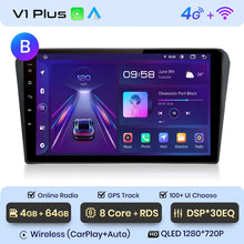Load image into Gallery viewer, Junsun V1pro AI Voice 2 din Android Auto Radio For Toyota Avensis T25 2002 - 2008 Carplay Car Multimedia GPS 2din autoradio