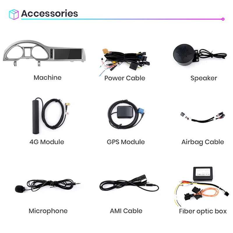 Junsun Car Radio Multimedia For Audi Q7 4L 2006-2015 CarPlay For Apple Stereo Wireless Andorid Auto 8 Core 4G WiFi GPS Autoradio