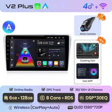 Load image into Gallery viewer, Junsun V1pro AI Voice 2 din Android Auto Radio For Toyota Avensis T25 2002 - 2008 Carplay Car Multimedia GPS 2din autoradio