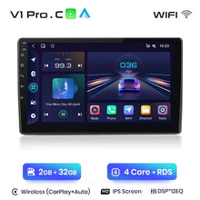 Cargar imagen en el visor de la galería, Radio multimedia Junsun con CarPlay inalámbrico y Android Auto para Volkswagen Bora 2005-2006, GPS, sistemas inteligentes, autorradio inteligente.