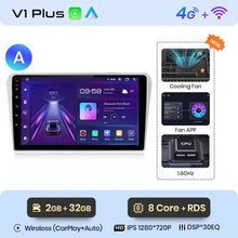 Load image into Gallery viewer, Junsun V1pro AI Voice 2 din Android Auto Radio For Toyota Avensis T25 2002 - 2008 Carplay Car Multimedia GPS 2din autoradio