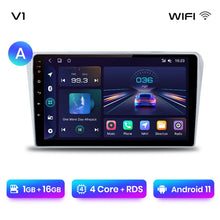Load image into Gallery viewer, Junsun V1pro AI Voice 2 din Android Auto Radio For Toyota Avensis T25 2002 - 2008 Carplay Car Multimedia GPS 2din autoradio