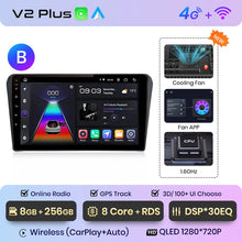 Load image into Gallery viewer, Junsun V1pro AI Voice 2 din Android Auto Radio For Toyota Avensis T25 2002 - 2008 Carplay Car Multimedia GPS 2din autoradio