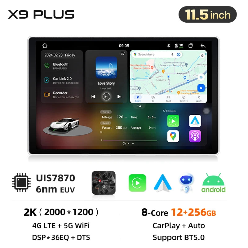 Junsun Wireless CarPlay Car Radio For Alfa Romeo MiTo 955 2008 2009 2010-2016 Android Multimedia