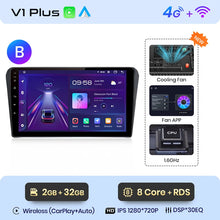 Load image into Gallery viewer, Junsun V1pro AI Voice 2 din Android Auto Radio For Toyota Avensis T25 2002 - 2008 Carplay Car Multimedia GPS 2din autoradio