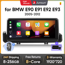 Junsun AI Stimme 2 din Android Auto Radio Für BMW E90 E91 E92 E93 2005-2012 Carplay 4G Auto Multimedia GPS 2din autoradio