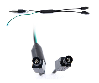 Adaptador de antena de radio para coche VW