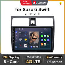 Junsun AI Voice 2 din Android Auto Radio For Suzuki Swift 2003 2004 2005 2006 2007 2008 - 2010Carplay 4G Car Multimedia GPS 2din autoradio