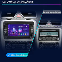 Radio de coche Junsun Android 13 con Carplay inalámbrico para Volkswagen Golf 5, 6, Polo, Passat B6, B7, Seat Skoda, Jetta, multimedia universal