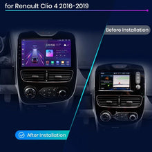 Radio Junsun AI Voice 2 DIN Android para Renault Clio 4 ZOE 2012-2019 con Carplay 4G, GPS, multimedia, 2 DIN