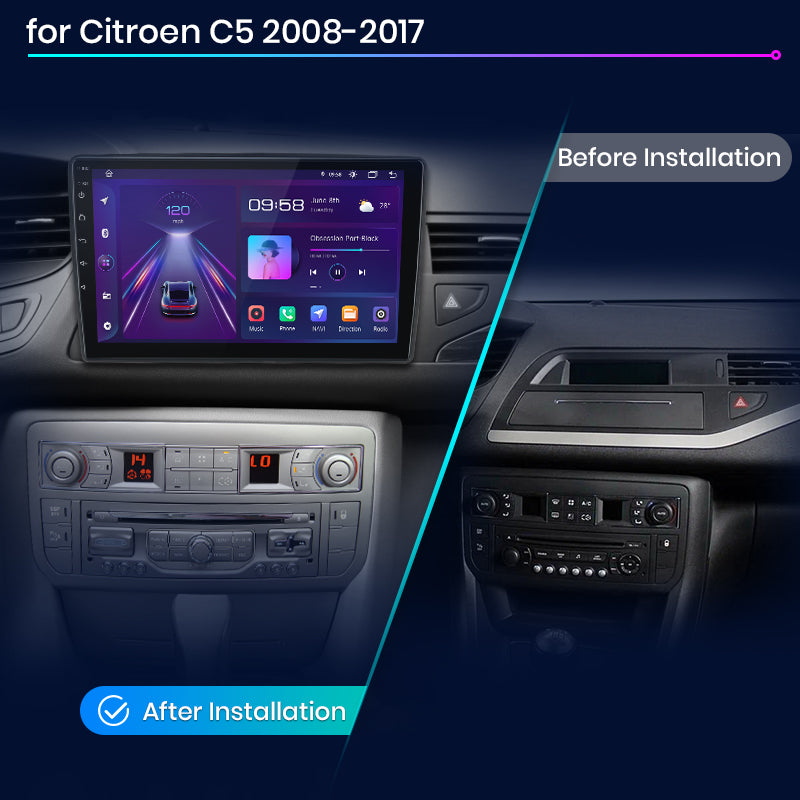 Junsun AI Voice 2 din Android Auto Radio For Citroen C5 2008 - 2017 Carplay 4G Car Multimedia GPS 2din autoradio