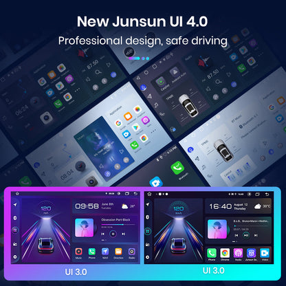 Junsun V1pro AI Stimme Autoradio Android Auto Radio Für BMW E46 M3 318/320/325/330/335 Carplay 4G Auto Multimedia GPS 2din