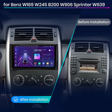 Radio Junsun AI Voice 2 DIN Android para Mercedes Benz W169 W245 B200 W906 Sprinter W639 Vito Carplay 4G, GPS, multimedia, 2 DIN