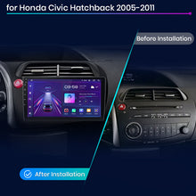 Radio Junsun AI Voice 2 DIN Android Auto para Honda Civic Hatchback 2005-2011, Carplay 4G, GPS, multimedia, 2 DIN