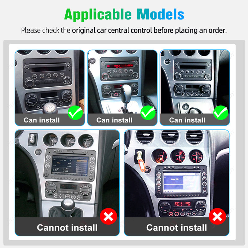 Radio Junsun con Android y voz IA para Alfa Romeo 159, Brera, Spider Sportwagon, Carplay, multimedia para coche, RDS, GPS, sin autorradio 2DIN