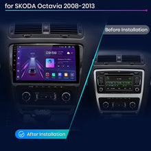 Junsun AI Voice 2 din Android Auto Radio For Skoda Octavia 2 A5 2008-2013 Carplay 4G Car Multimedia GPS 2din autoradio