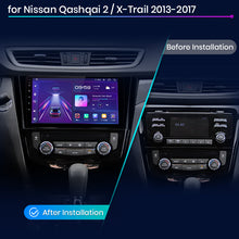 Load image into Gallery viewer, Junsun Wireless CarPlay Radio Multimedia For Nissan Qashqai J11 X-Trail T32 2013-2017 Android Auto GPS autoradio Car Intelligent
