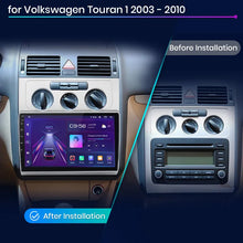 Junsun AI Stimme 2 din Android Auto Radio Für Volkswagen Touran 1 2003 - 2010 Carplay 4G Auto Multimedia GPS 2din autoradio
