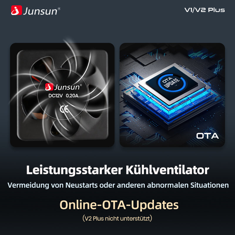Junsun Android 13 Drahtlose Carplay Autoradio Für Volkswagen Golf 5 6 Polo Passat B6 B7 Sitz Skoda Jetta Universal Muiltmedia 
