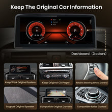 Radio Junsun de 8,8 pulgadas con Android y CarPlay inalámbrico para BMW Serie 5 E60 E61 E62 2004-2010, unidad principal de audio 4G WiFi BT