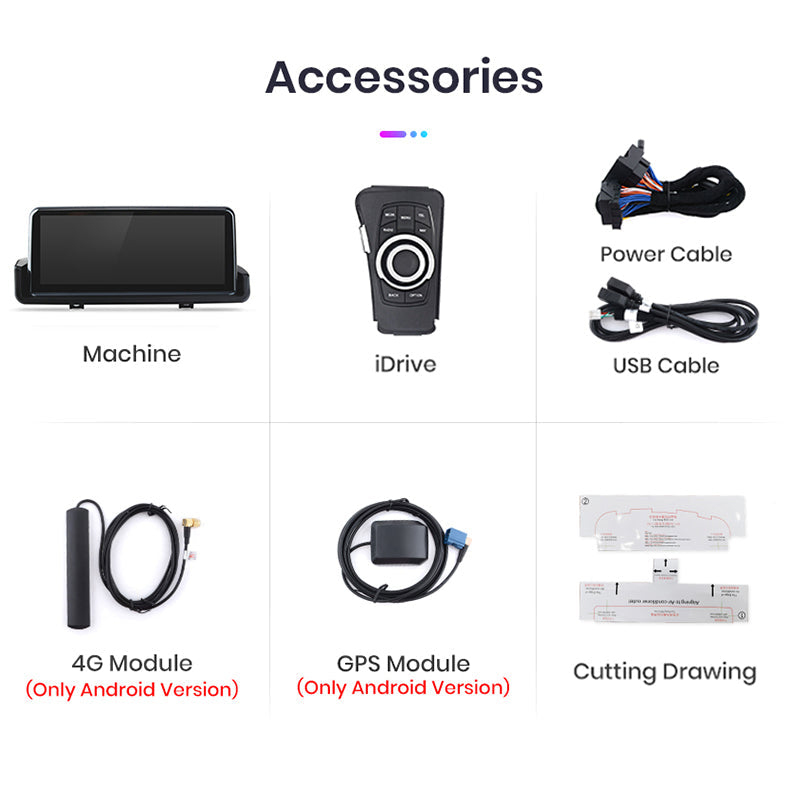 Junsun AI Voice 2 din Android Auto Radio For BMW E90 E91 E92 E93 2005-2012 Carplay 4G Car Multimedia GPS 2din autoradio