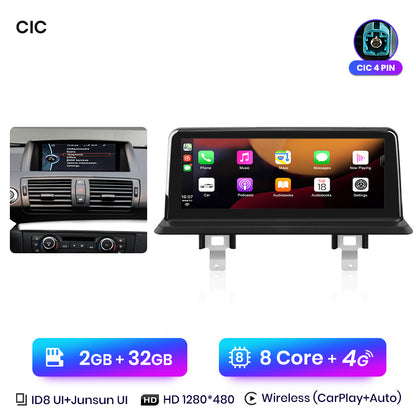 Junsun AI Stimme Drahtlose CarPlay Auto Radio Multimedia Für BMW E81 E82 E87 E88 2005-2012 DSP GPS 8 Core GPS Autoradio 