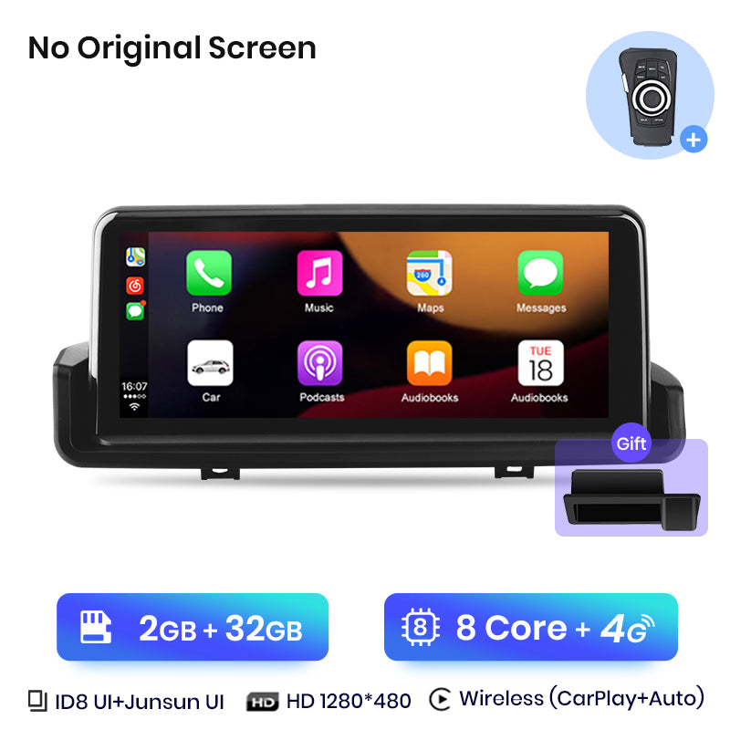 Junsun AI Stimme 2 din Android Auto Radio Für BMW E90 E91 E92 E93 2005-2012 Carplay 4G Auto Multimedia GPS 2din autoradio
