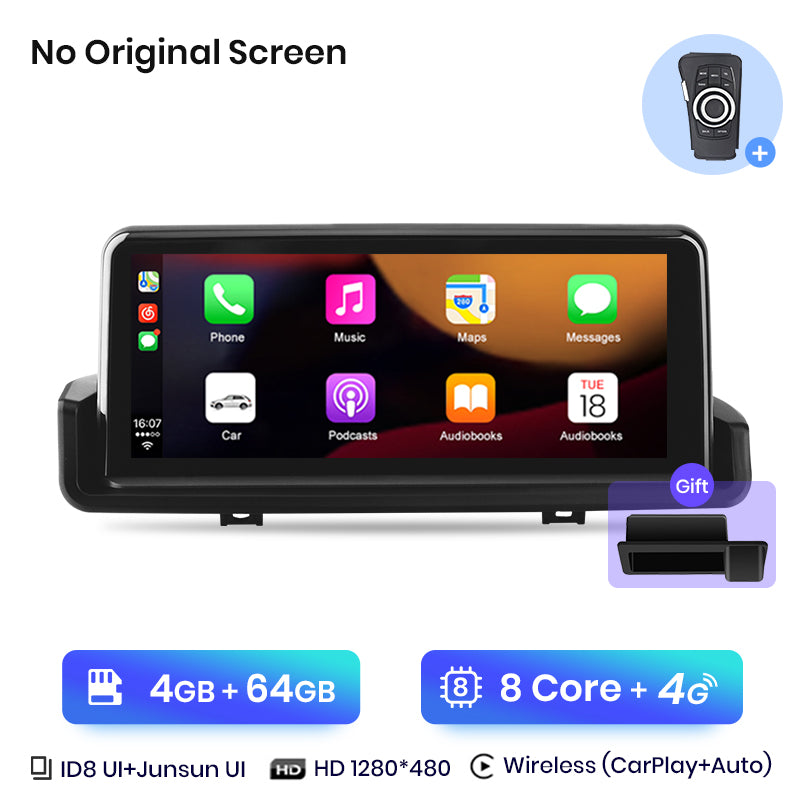 Junsun AI Stimme 2 din Android Auto Radio Für BMW E90 E91 E92 E93 2005-2012 Carplay 4G Auto Multimedia GPS 2din autoradio
