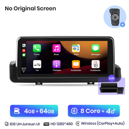 Junsun AI Stimme 2 din Android Auto Radio Für BMW E90 E91 E92 E93 2005-2012 Carplay 4G Auto Multimedia GPS 2din autoradio
