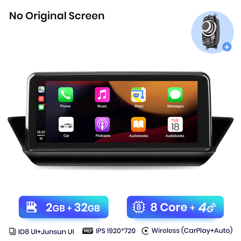 Junsun AI Voice Wireless CarPlay Car Radio Multimedia For