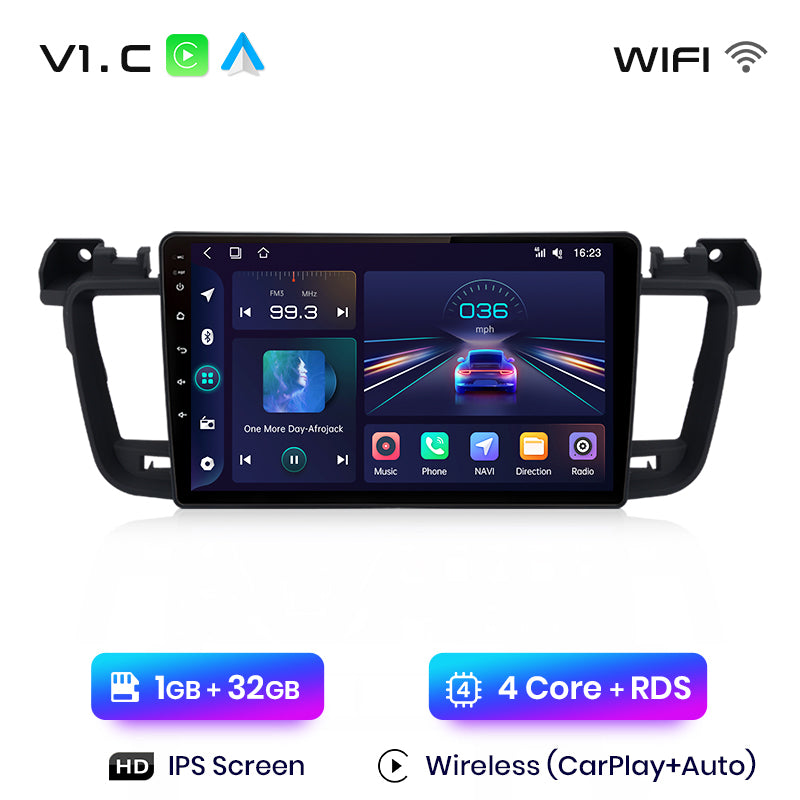 Junsun AI Voice 2 din Android Auto Radio For Peugeot 508 508SW 2011 2012 2013-2018 Carplay 4G Car Multimedia GPS 2din autoradio