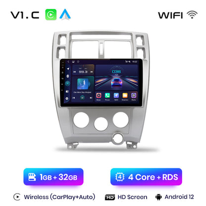 Junsun AI Stimme 2 din Android Auto Radio Für Hyundai Tucson 2006 - 2013 Carplay 4G Auto Multimedia GPS 2din autoradio