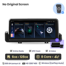 Load image into Gallery viewer, Junsun AI Voice 2 din Android Auto Radio For BMW E90 E91 E92 E93 2005-2012 Carplay 4G Car Multimedia GPS 2din autoradio
