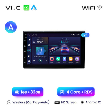 Junsun 7" 9"10.1" Universal CarPlay Android Auto Radio For VW Volkswagen Fiat Renault Nissan Hyundai 4G Car Multimedia autoradio