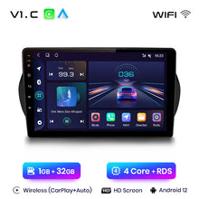 Load image into Gallery viewer, Junsun AI Voice 2 din Android Auto Radio For Fiat Fioririno Qubo For Citroen Nemo For Peugeot Bipper 2008-2017 Carplay 4G Car Multimedia GPS 2din autoradio
