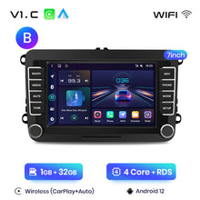 Load image into Gallery viewer, Junsun Universal Car Radio For Volkswagen Golf 5 6 Plus Polo Passat B6 B7 Tiguan Seat Car Smart Systems 7 Inch FM PLayer
