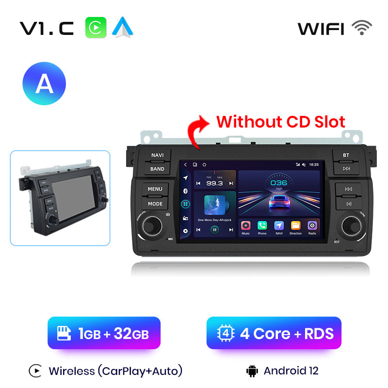 Junsun V1pro AI Voice Autoradio Android Auto Radio For BMW E46 M3 318/320/325/330/335 Carplay 4G Car Multimedia GPS 2din