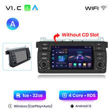 Load image into Gallery viewer, Junsun V1pro AI Voice Autoradio Android Auto Radio For BMW E46 M3 318/320/325/330/335 Carplay 4G Car Multimedia GPS 2din
