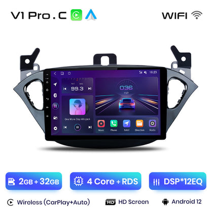 Junsun AI Voice 2 din Android Auto Radio para Opel Corsa E 2015- 2019 Carplay 4G coche Multimedia GPS 2din autoradio