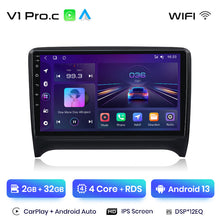 Load image into Gallery viewer, Junsun AI Voice 2 din Android Auto Radio For Audi TT MK2 8J 2006 - 2014 Carplay 4G Car Multimedia GPS 2din autoradio
