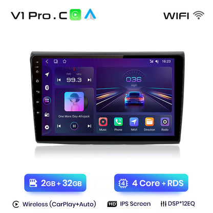 Junsun AI Voice 2 din Android Auto Radio For Fiat Bravo 2007 2008 2009 2010-2012 Carplay 4G Car Multimedia GPS 2din autoradio