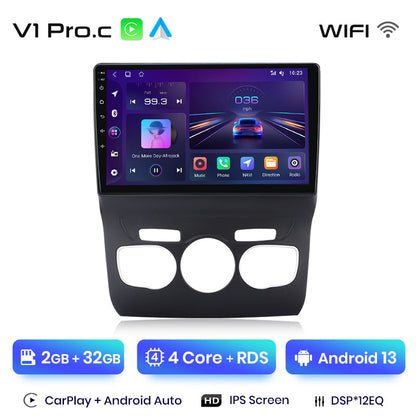 Junsun AI Voice 2 din Android Auto Radio For Citroen C4 2 B7 2013 - 2016 Carplay 4G Car Multimedia GPS 2din autoradio