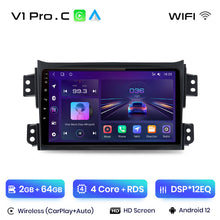 Load image into Gallery viewer, Junsun AI Voice 2 din Android Auto Radio For SUZUKI Splash Ritz 2004-2010 For Opel Agila 2008-2012 Carplay 4G Car Multimedia GPS 2din autoradio
