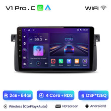 Load image into Gallery viewer, Junsun AI Voice 2 din Android Auto Radio For BMW E46 M3 318/320/325/330/335 Carplay 4G Car Multimedia GPS 2din autoradio
