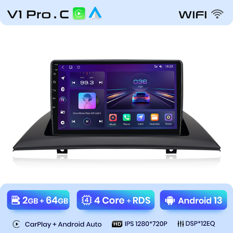 Junsun AI Voice 2 din Android Auto Radio For BMW X3 E83 2003 - 2011 Carplay 4G Car Multimedia GPS 2din autoradio