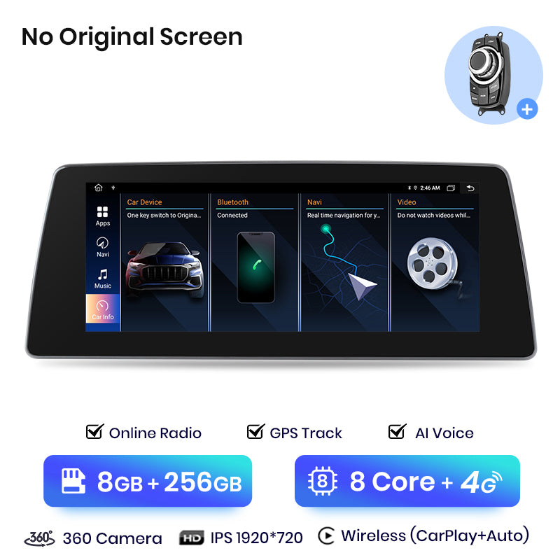 Junsun AI Voice Wireless CarPlay Car Radio Multimedia For BMW X1 E84 2009 2010 2011-2015 DSP Android Auto GPS 8 core autoradio