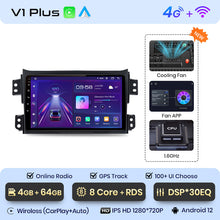 Load image into Gallery viewer, Junsun AI Voice 2 din Android Auto Radio For SUZUKI Splash Ritz 2004-2010 For Opel Agila 2008-2012 Carplay 4G Car Multimedia GPS 2din autoradio
