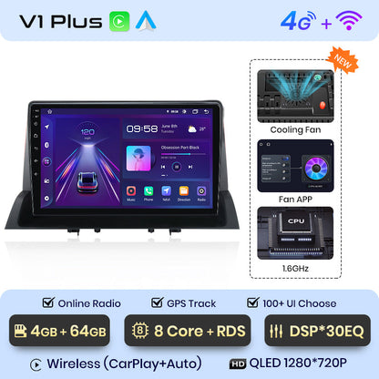 Junsun AI Voice 2 din Android Auto Radio para Mazda 6 2002 2003 2004 2005 2006 2007 2008 Carplay 4G coche Multimedia GPS 2din autoradio