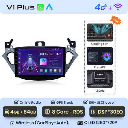 Junsun AI Voice 2 din Android Auto Radio para Opel Corsa E 2015- 2019 Carplay 4G coche Multimedia GPS 2din autoradio
