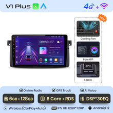 Load image into Gallery viewer, Junsun AI Voice 2 din Android Auto Radio For BMW E46 M3 318/320/325/330/335 Carplay 4G Car Multimedia GPS 2din autoradio
